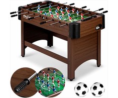 Stalo futbolo žaidimas, vidaus futbolo stalas, šeimos žaidimų vakaras, 114 cm stalo futbolas, konkurencingas stalo žaidimas