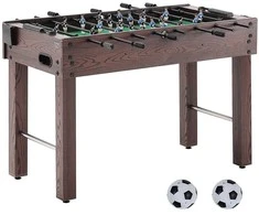 Standartinio dydžio stalo futbolo stalas, viso dydžio stalo futbolo stalas namams, šeimai ir žaidimų kambariui, 121.92 cm stalo futbolo stalas