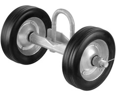 Stumdomų vartų komplektas 146 mm, tvirta riedėjimo įranga durims, 272 kg keliamoji galia, stumdomų durų ritinėlių komplektas