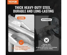 Stumdomų vartų komplektas, 6 colių stumdomi ritinėliai bėgiams sujungti, maks. 272.15 kg, tvirti vartų ritinėliai, plieniniai vartų ritinėliai