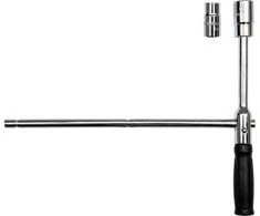 Sulankstomas automobilio rato veržliaraktis, su lizdais 17 mm, 19 mm, 21 mm, 23 mm, ratų veržlių veržliaraktis, padangų montiruotė