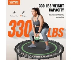 Sulankstomas mini batutas, 40 cm fitneso batutas, vidaus treniruočių batutas, mažas treniruočių batutas suaugusiems, tylus batutas