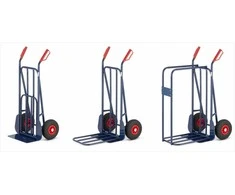 Sulankstomas rankinis vežimėlis, sunkiasvoris platforminis vežimėlis medienos transportavimui, 280 kg talpa, pramoninis vežimėlis