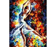 Tapyba pagal skaičius, 40x50cm