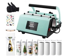 Termo presas puodeliams, 8 sublimaciniai indai, individualizuotiems puodeliams