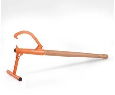 Timberjack rąstų keltuvas, 46.5 col. rankena, maks. 38 cm rąstams, medienos kilnojimo įrankis, keltuvas, griebtuvas
