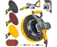Tinkavimo glaistyklė, 1100W, 380mm, kintamas greitis, kalkių-cemento ir gipso tinkams, sienų ir grindų lyginimo įrankis, tinko lyginimo mašina