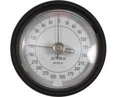Toya Sukimo momento raktas 30-300 Nm, su 1/2" pavara, skirtas tiksliam priveržimui, rodyklinis sukimo momento raktas, automobilių sukimo momento raktas