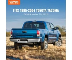 Toyota Tacoma galinis buferis, chromuotas plienas, tvirtas, sunkvežimio, apsauga, galinis bamperis