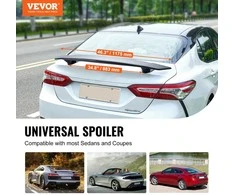 Universalus automobilio spoileris, Blizgus juodas, Sedanams ir kupė