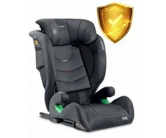 Vaikiška automobilinė kėdutė, su Isofix sistema, reguliuojama galvos atrama, šoninio smūgio apsauga, 15-36 kg, pilka automobilinė kėdutė vaikams, 2/3 grupės automobilinė kėdutė