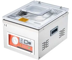 Vakuumavimo aparatas, 260W, sausam ir šlapiam maistui, kompaktiškas, maisto vakuumatorius, pakavimo prietaisas