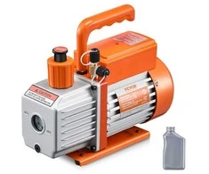 Vakuuminis siurblys 3.5 CFM HVAC, vienpakopis, su tepalu, 5 Pa, oro kondicionieriams, šaldymo sistemoms