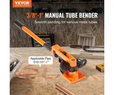 Vamzdžių lenkimo įrankis, rankinis 9.52-25.4mm, 0-180°, vario aliuminio vamzdžiams, lenktuvas