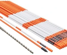 Važiuojamosios dalies žymekliai, 30 vnt., 121.5 cm oranžiniai stiklo pluošto stulpeliai su atšvaitais, sniego kuolai, parkavimo aikštelių, takų žymėjimas, matomumo žymekliai