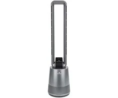 Ventiliatorius be menčių, su LCD ekranu, nuotolinio valdymo pultu, osciliacija, 60W, oro jonizatorius, tylus veikimas, miegamajam, svetainei, namams