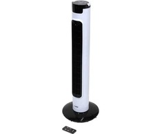 Toya Sa Poland Ventiliatorius kolona su LED, 81cm, 50W, pultas, bokštinis ventiliatorius, elektrinis