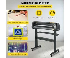 Vinilo pjaustyklė 870 mm, stovu, SignMaster, 780 mm ploteris, reguliuojamas spaudimas ir greitis, įrankių rinkinys, didelio formato pjaustytuvas