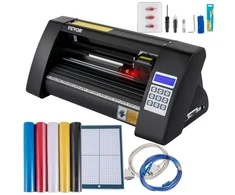 Vinilo pjaustytuvas, 375 mm, optinė akis, LED ekranas