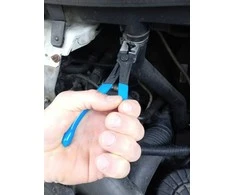 Žarnų spaustukų replių rinkinys, automobiliams ir dirbtuvėms, sukamieji žandikauliai, trosu valdomos replės, 18-54 mm žarnų spaustukų nuėmimo įrankis