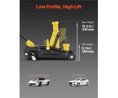 Žemo profilio hidraulinis domkratas 1.5 tonos automobilių priežiūrai, plieno domkratas su ratukais, greito kėlimo siurblys, hidraulinis keltuvas, automobilių keltuvas, 1.5 tonos domkratas, garažo įranga