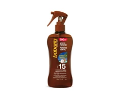 "Babaria" apsauginis aliejus nuo saulės Spf15 su Tahitian Monoï aliejumi 300ml