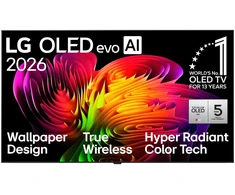 Televizorius LG OLED83W69LA 2026m. modelis