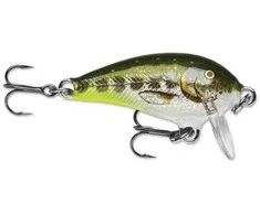 Vobleris Rapala Mini Fat Rap MFR03OGMD Olive Žalias Muddler