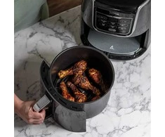 Karšto oro gruzdintuvė Ninja AF160, 1750 W, 5.2 L, pilkos spalvos