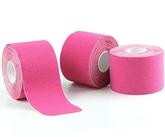 Kineziologinis Teipas AUPCON Rožinės Spalvos, 5 cm 5 m.