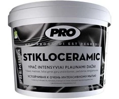 PRO Dažai sienoms STIKLOCERAMIC, 0,9L