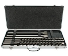 Frąžtų ir kaltų komplektas lagamine Makita D-40571
