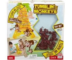 Mattel stalo žaidimas Beždžionėlės akrobatės Tumblin' Monkeys 52563