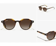 D.Frankiln D.Franklin® unisex retro stiliaus poliarizuoti akiniai – TR90 rėmelis, UV400 apsauga