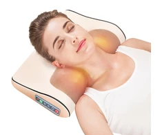 Elektrinė Shiatsu masažo pagalvė su infraraudonųjų spindulių šildymu Jinkairui
