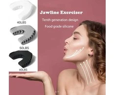 Veido raumenų treniruoklių JAWLINE (18, 22 ir 27 kg atsparumo) rinkinys.