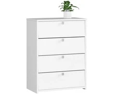 AKORD Rubino 4 durų švyturys balta 66x36x85