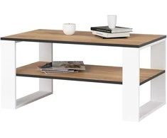 AKORD Kavos stalas Alex Dąb Craft/baltas 92x53x45