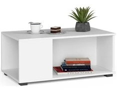 AKORD Kavos stalas Juliet Balta 90x51x38