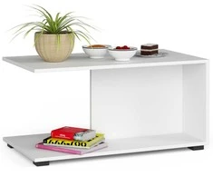 AKORD Kavos staliukas Margo Balta 90x50x45