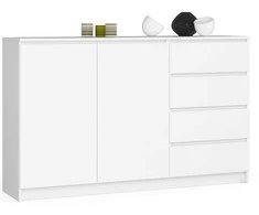 AKORD Stalas Šaldytuvas balta 160x40x99