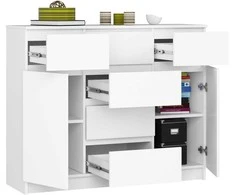 AKORD Stalo Švediškas Baltas 120x40x99