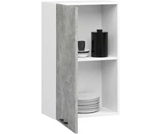 AKORD Spinta Oliwia Balta/betonas 50x30x72