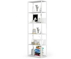 AKORD Policos metalas Loft Balta 60x32x192