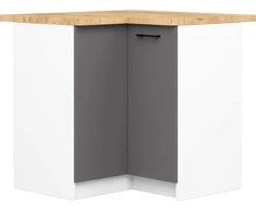AKORD Spinta Oliwia su stalu baltu/szaru 46x90x82
