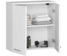 AKORD Sienos spinta 1 durų balta 60x23x60