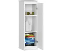 AKORD Kabintis lentyna Balta 30x30x99