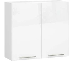 AKORD Virtuvės spinta Oliwia Balta/baltas blizgesys 80x30x72