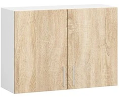 AKORD Virtuvės spintelė Lima balta/dėmėta Sonoma 80x31x58