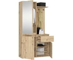 AKORD Įėjimo rinkinio rinkinys Entro Dąb Rzemieślniczy 95x35x183